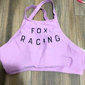 Fox bathing suit top